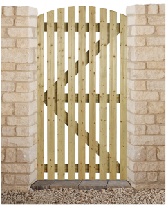 Curved Top Orchard Gate